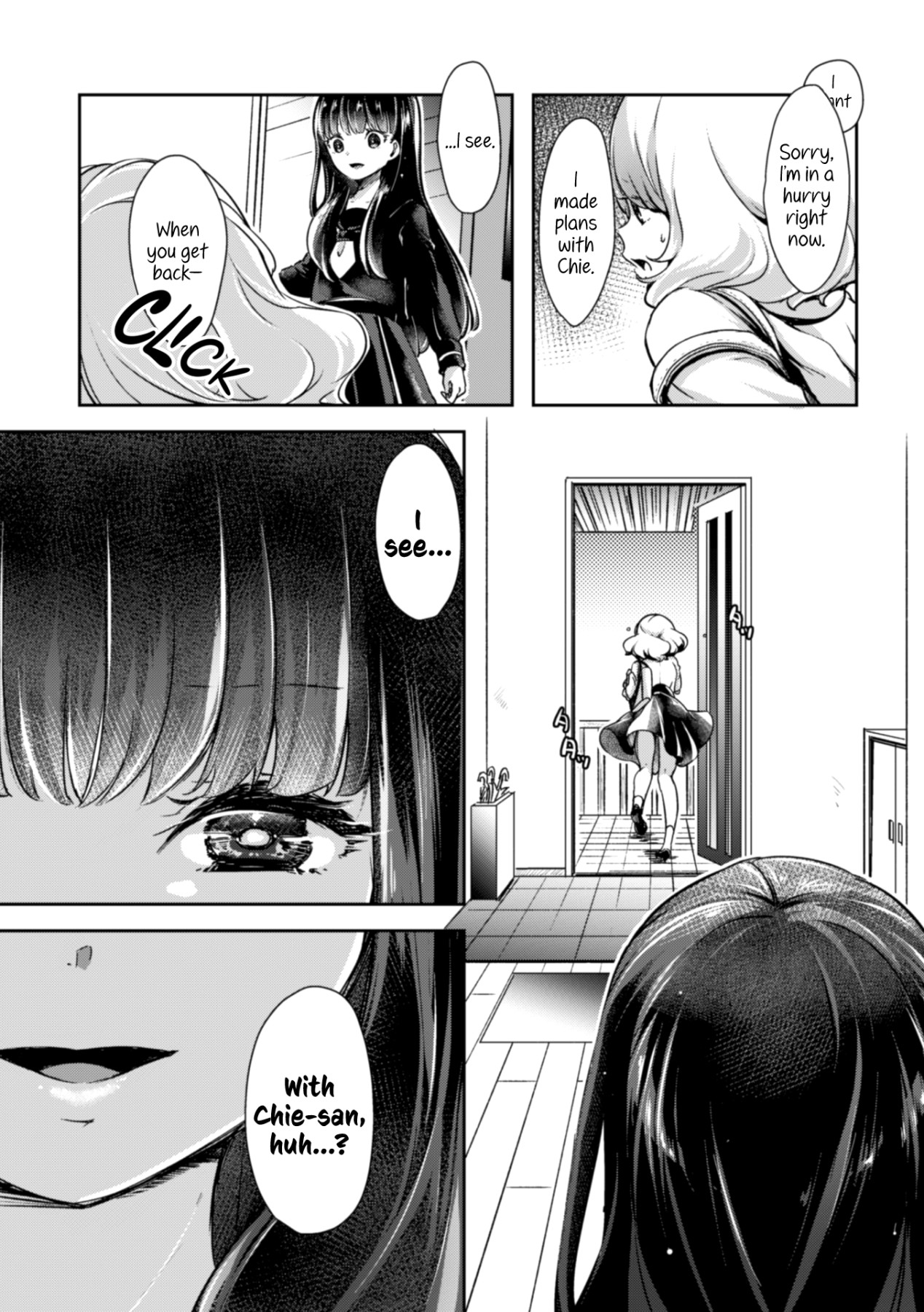 Hentai Manga Comic-2D Comic Magazine NTR Lesbians - If Your Girlfriend Got Taken By a Lesbian-Read-4